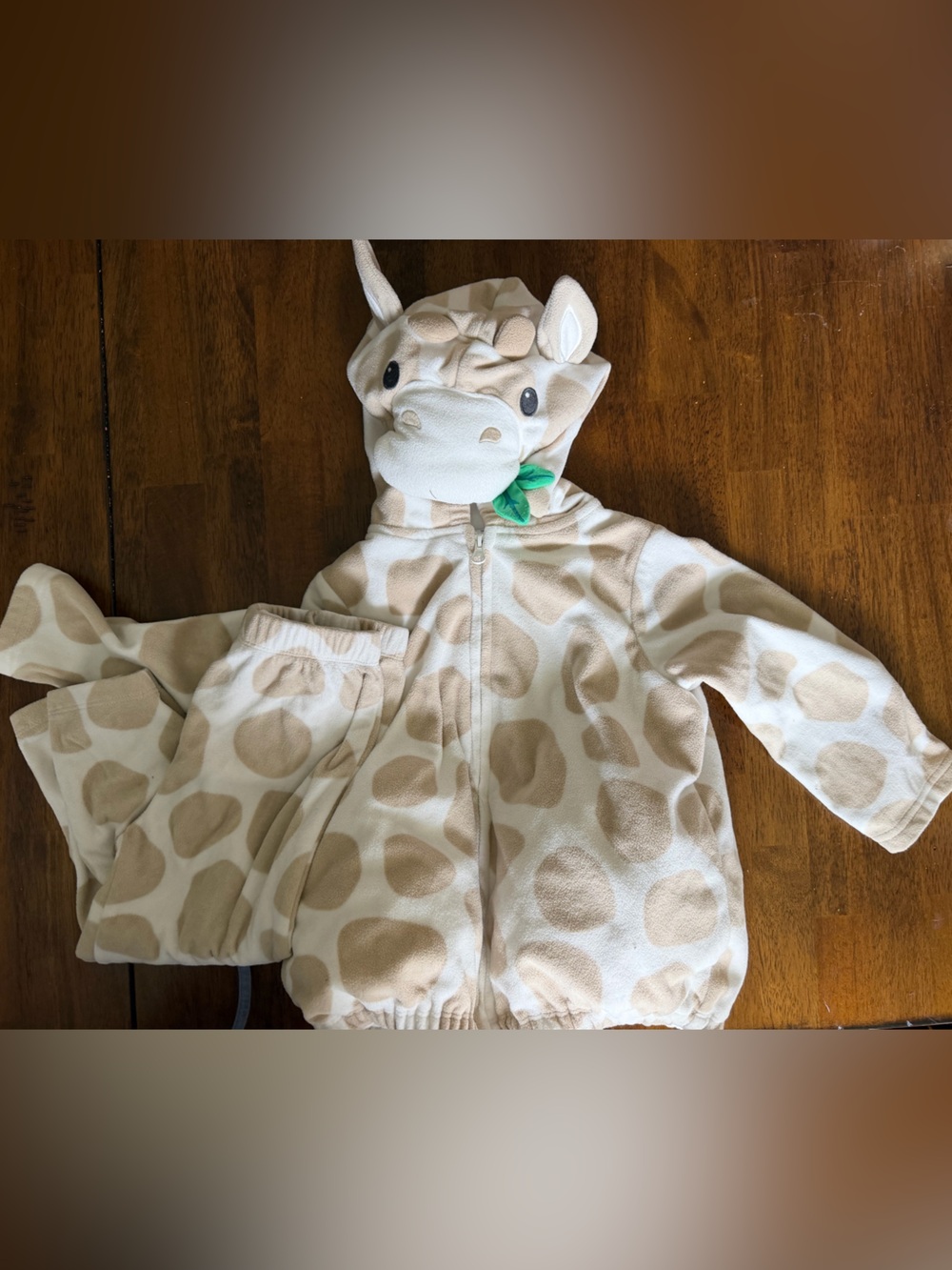 Carter’s Giraffe Halloween Costume 24M Toddler 2pc
